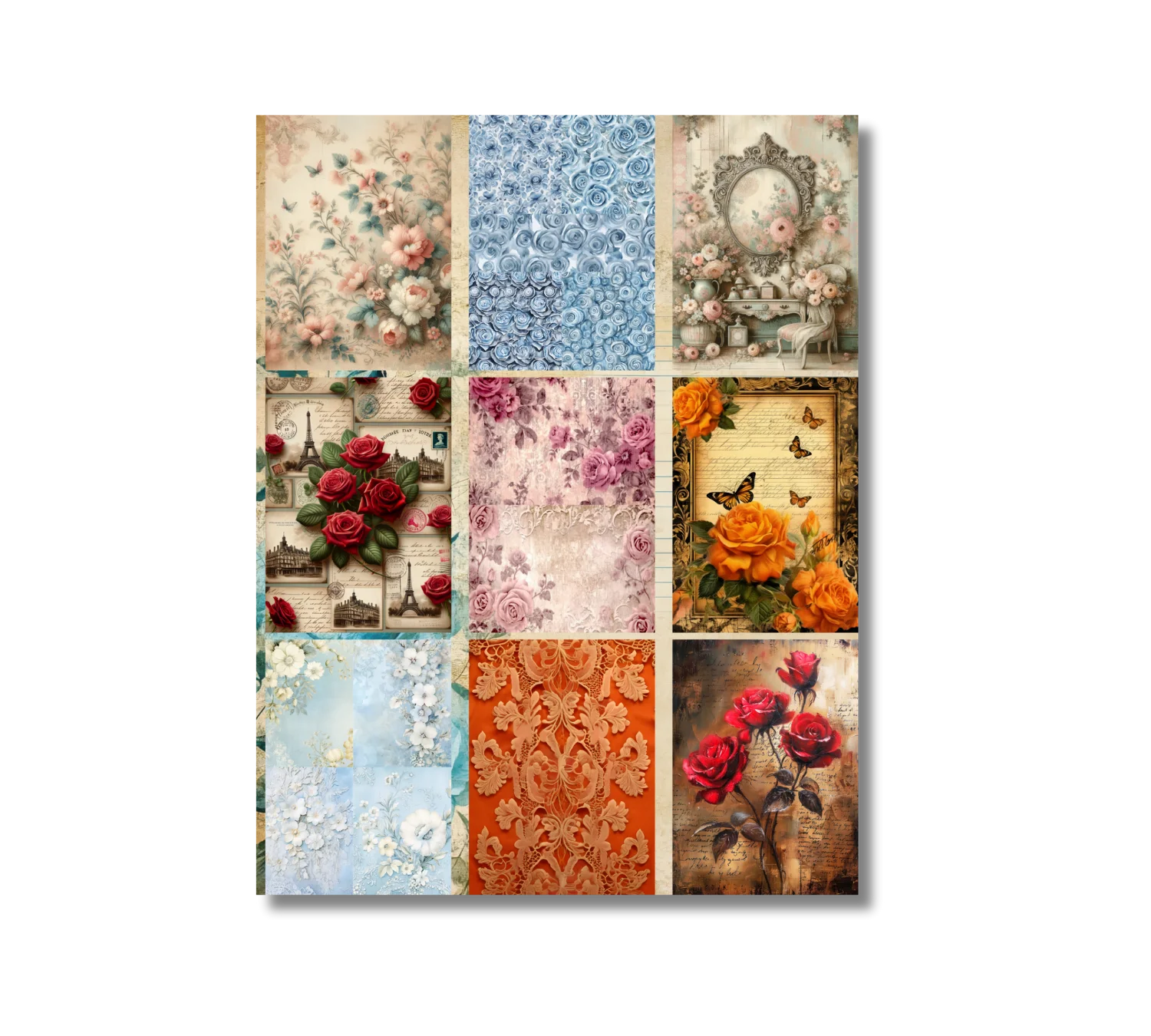 Free Sample Ephemera Pages